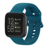 Bracelet din silicon pentru Fitbit Versa - Mărimea S, turquoise