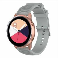 brățară din silicon 20 mm - Mărime S, gri