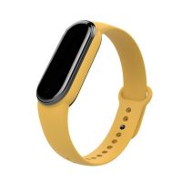 Brățară eses pentru Xiaomi Mi Band 5, Mi Band 6 și Amazfit Band 5 - Galbenă