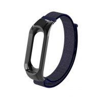 Brățară din nailon pentru Xiaomi Mi Band 3 - Albastru