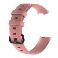 eses Brățară din silicon pentru Fitbit Charge 3 și 4 - Mărimea L, roz