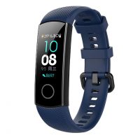 Brățară din silicon pentru Honor Band 4 și Honor Band 5 - Albastru închis