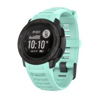 Curea din silicon pentru Garmin Instinct și Instinct 2 - Verde din pește