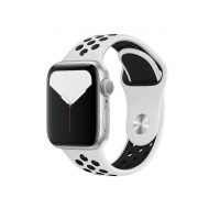 Brățară din silicon pentru Apple Watch - Alb și negru, S, M, L - 42mm, 44mm, 45mm, 49mm