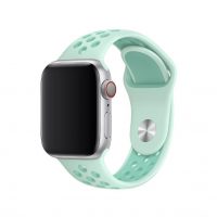 Brățară din silicon pentru Apple Watch - Verde menta, S, M, L - 42mm, 44mm, 45mm, 49mm