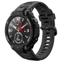 Brățară din silicon pentru Xiaomi Amazfit T-Rex - Neagră