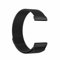 eses Brățară milaneză pentru Fitbit Versa 3 și 4, Sense 1 și 2 - Neagră