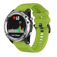 Brățară din silicon pentru Garmin - Verde, QuickFit 22 mm