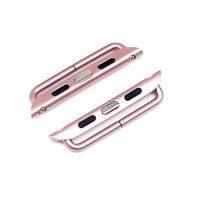 Conector magnetic 42mm, 44mm, 45mm, 49mm pentru Apple Watch - Roz, 2 bucăți