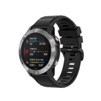 eses Curea sportivă din silicon pentru Garmin - Negru, QuickFit 26 mm