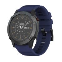 eses Curea sportivă din silicon pentru Garmin - Albastru închis, QuickFit 26 mm