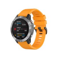 eses Brățară sportivă din silicon pentru Garmin - Ocru, QuickFit 26 mm
