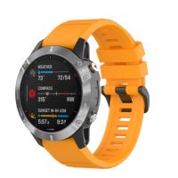 eses Brățară sportivă din silicon pentru Garmin - Ocru, QuickFit 22 mm
