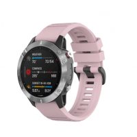 eses Brățară sportivă din silicon pentru Garmin - Roz, QuickFit 22 mm