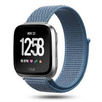 eses Brățară din nylon pentru Fitbit Versa - Albastru