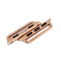 eses Conector magnetic 38mm, 40mm, 41mm pentru Apple Watch - 2 bucăți, roz auriu