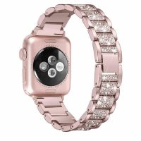 brățara metalică elegantă pentru Apple Watch - Roz 38mm, 40mm, 41mm