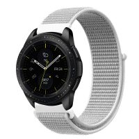 eses Brățară din nailon cu velcro - Gri deschis, 20 mm