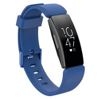 Brățară din silicon pentru Fitbit Inspire 1, 2, HR, Ace 2 și 3 - Albastră