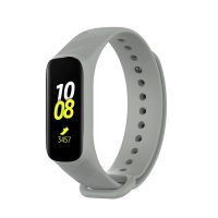 Brățară din silicon pentru Samsung Galaxy Fit E - Gri