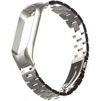 eses Brățară din metal pentru Xiaomi Mi Band 4 - Argintie