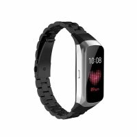 Brățară metalică pentru Samsung Galaxy Fit - Neagră