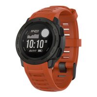 Brățară din silicon pentru Garmin Instinct și Instinct 2 - Orange-Red