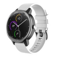 eses Curea cu model din silicon 20 mm - Marimea L, alba