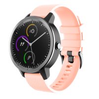 eses Curea cu model din silicon 20 mm - Marimea L, roz deschis