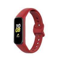 Curea din silicon eses pentru Samsung Galaxy Fit 2 - Roșu