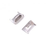 Conector eses pentru Fitbit Charge 3, 4 - Argintiu, 2 buc