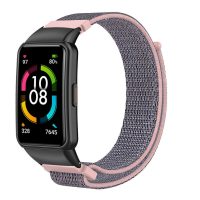 Curea din nailon eses pentru Huawei și Honor Band 6 - Roz