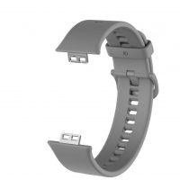 eses Curea din silicon pentru Huawei Watch Fit și Huawei Watch Fit New - Gri