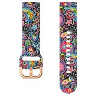 Curea din silicon sport eses pentru Fitbit Versa 2 - Colorată