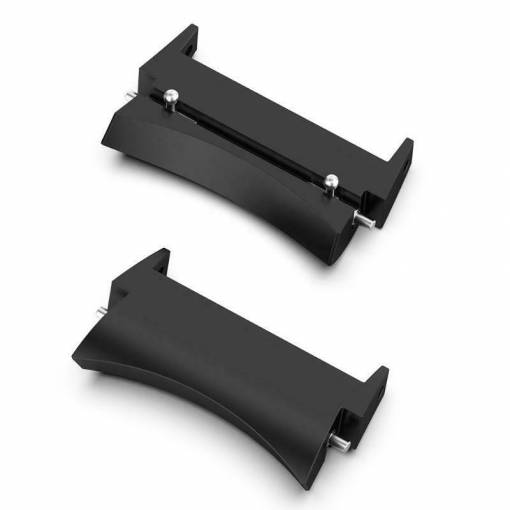 Foto - Conector eses pentru Samsung Galaxy Watch 4, 5, 6, 7 - Negru, 2 buc