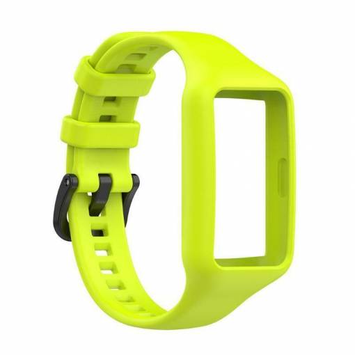 Foto - Curea din silicon eses pentru Huawei Band 6 - Verde