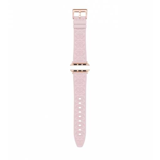 Foto - Curea din silicon eses pentru Apple Watch - Roz 42mm, 44mm, 45mm, 49mm