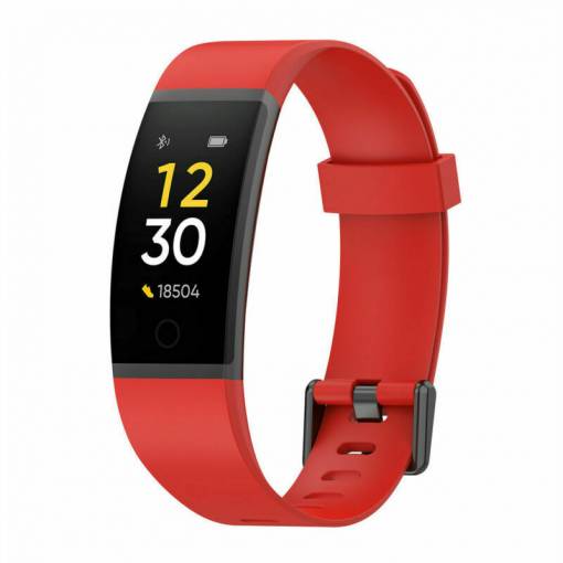 Foto - Curea din silicon eses pentru Realme Band - Roșu