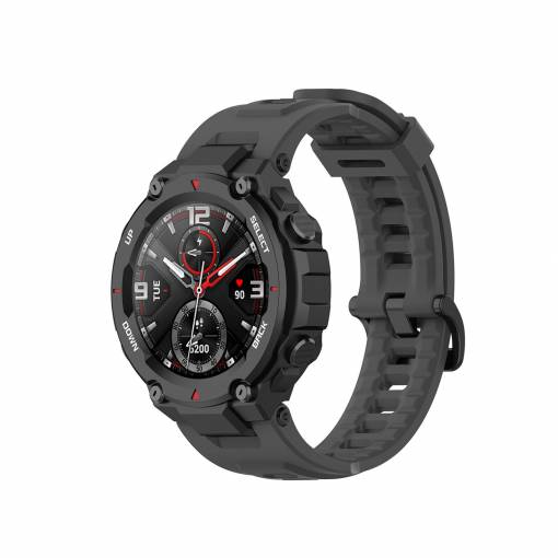 Foto - Curea din silicon eses pentru Xiaomi Amazfit T-Rex - Gri