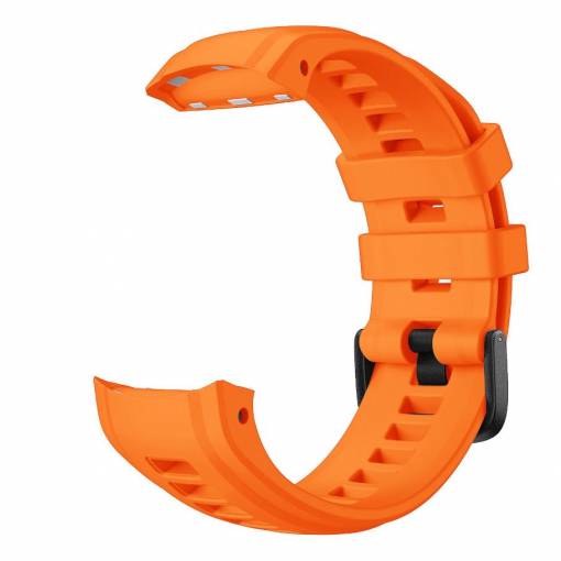 Foto - eses Silikonový řemínek pro Garmin Instinct 2S - Oranžový
