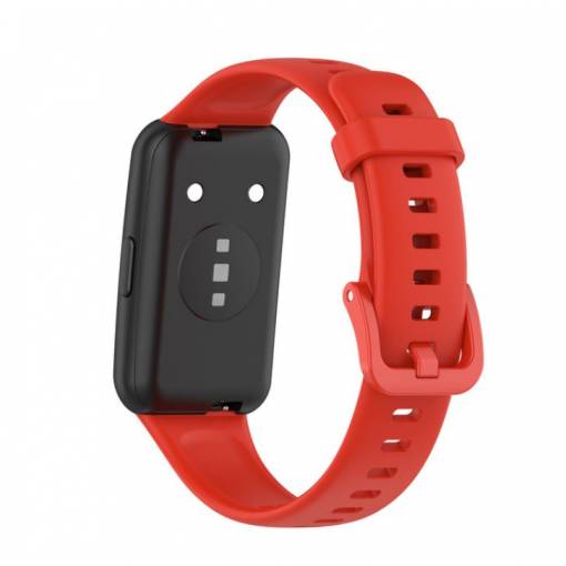 Foto - eses Silikonový řemínek pro Huawei Band 7 - Červený