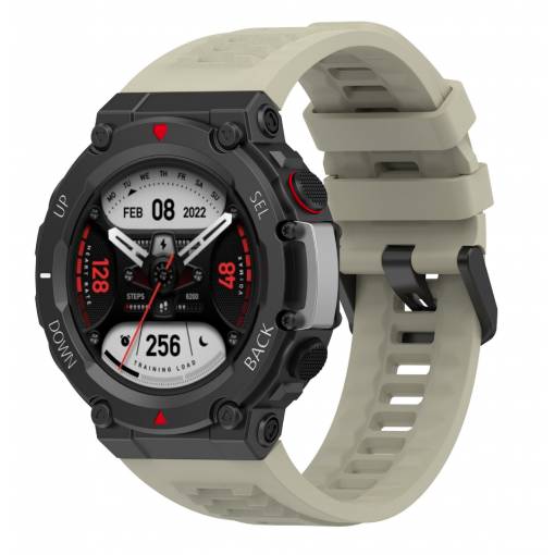 Foto - escală din silicon pentru Amazfit T-Rex 2 - gri