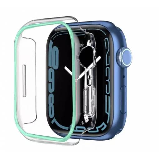 Foto - Ramă de protecție pentru Apple Watch - Verde luminos, 45 mm