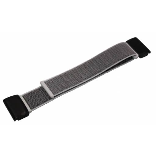 Foto - Curea din nailon eses pentru Garmin - Gri alb, negru QuickFit 26 mm