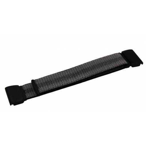 Foto - eses Curea din nylon pentru Garmin - Dungi negre, QuickFit 22 mm