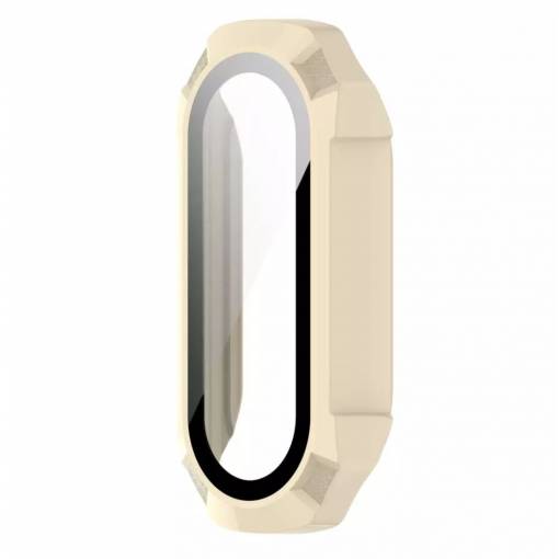 Foto - Husă de protecție pentru Xiaomi Mi Band 4, 5 și 6 - Bej