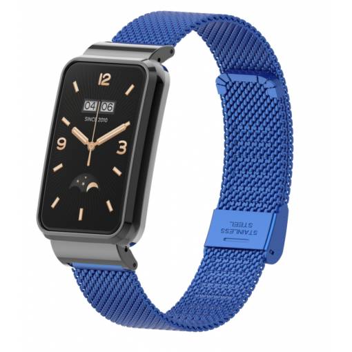 Foto - eses Milánský tah se sponou pro Xiaomi Mi Band 7 Pro - Modrý