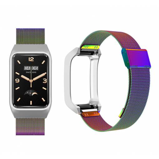 Foto - Brățara Milanese pentru Xiaomi Smart Band 7 Pro - Colorată