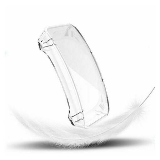 Foto - Husă din silicon pentru Fitbit Inspire și Inspire HR - Transparent
