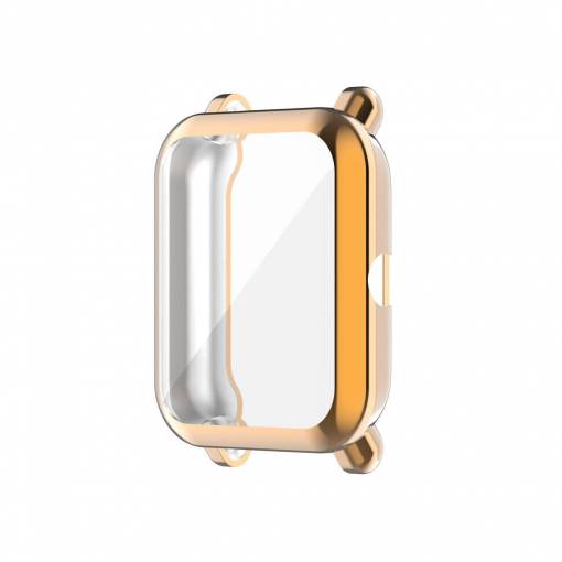 Foto - Husă din silicon pentru Amazfit Bip U, Bip 1S și Bip Lite - Auriu roz
